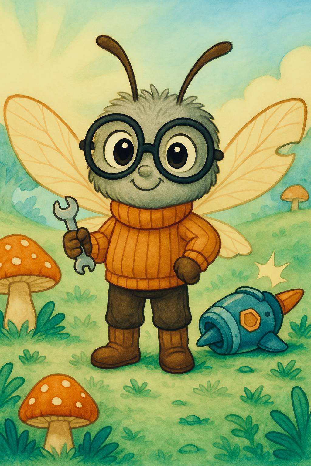 Max, den uppfinningsrika flugan